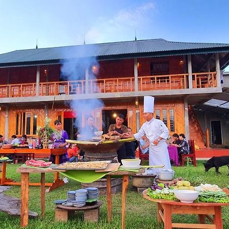 So H'Mong Homestay Bac Ha  Exteriör bild