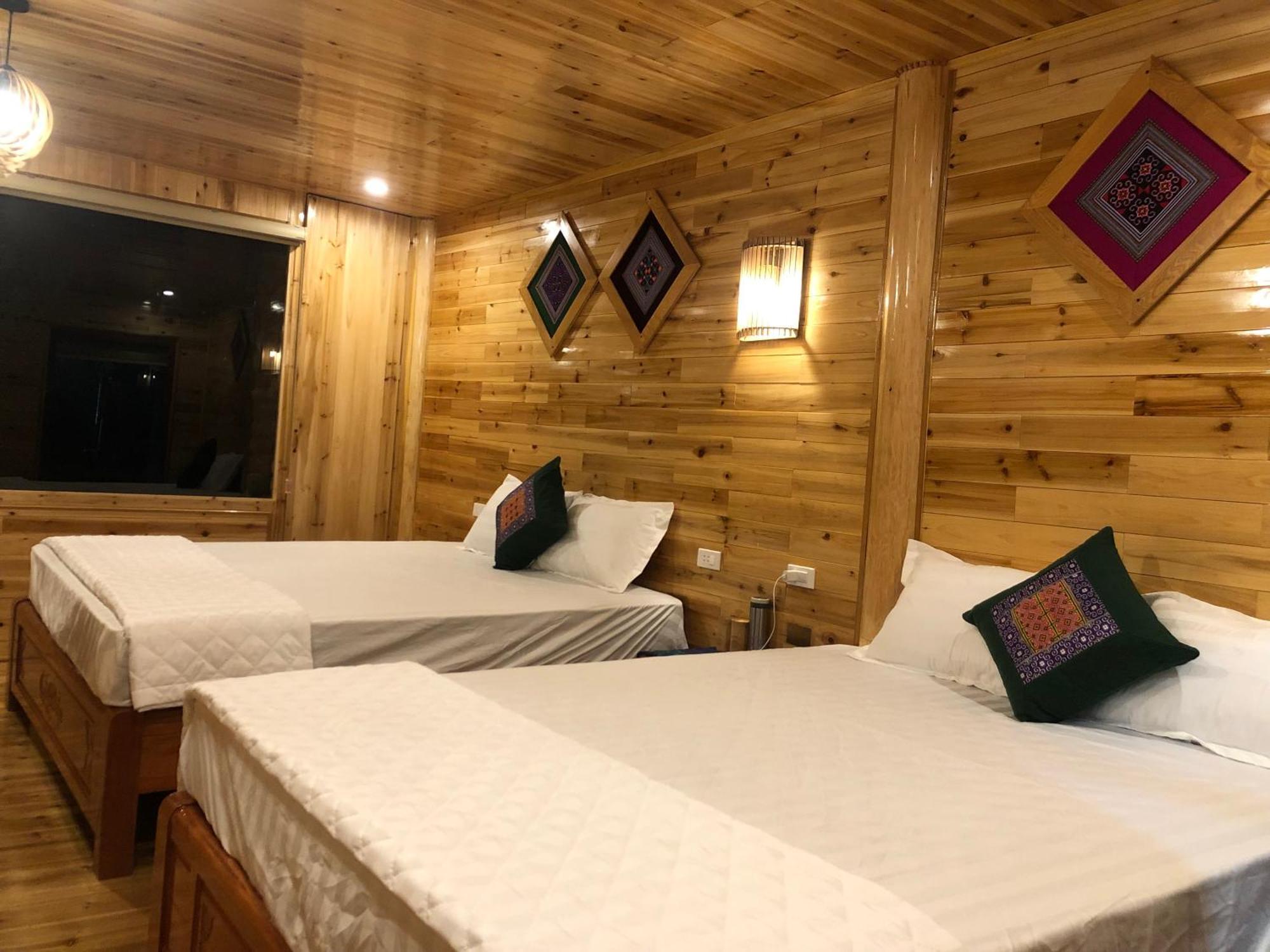 So H'Mong Homestay Bac Ha  Exteriör bild