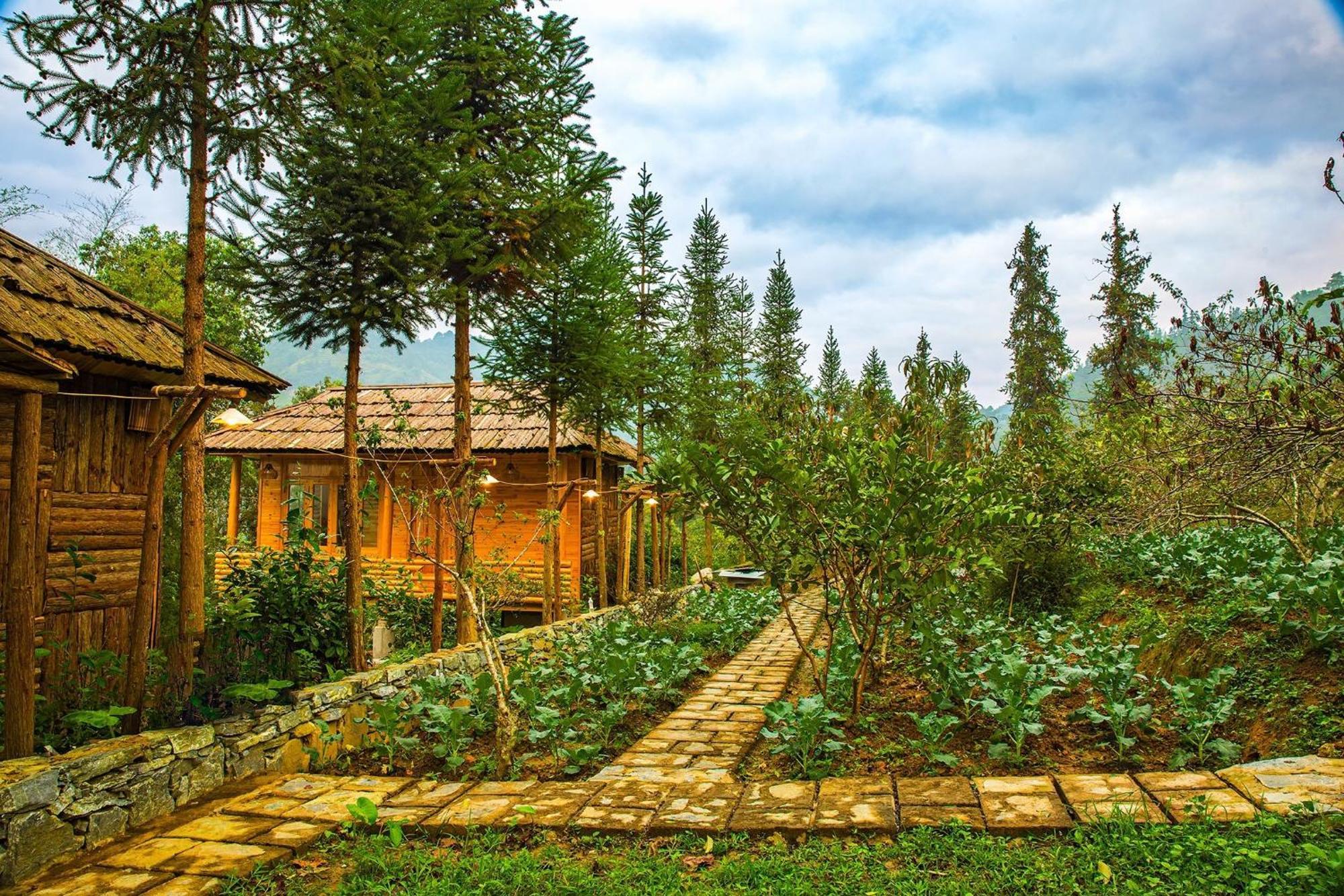 So H'Mong Homestay Bac Ha  Exteriör bild