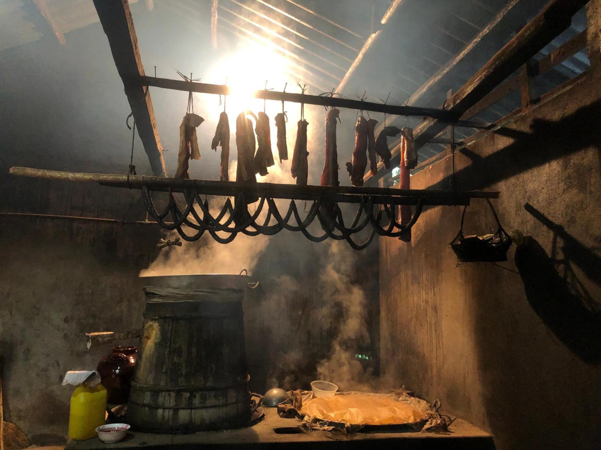 So H'Mong Homestay Bac Ha  Exteriör bild
